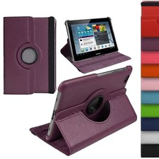 Leather 360 rotate case stand - rotate,