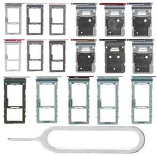 For Samsung Galaxy S7, S7 edge, S8, S8 Plus, S9, S9 Plus, Sim Tray Dual