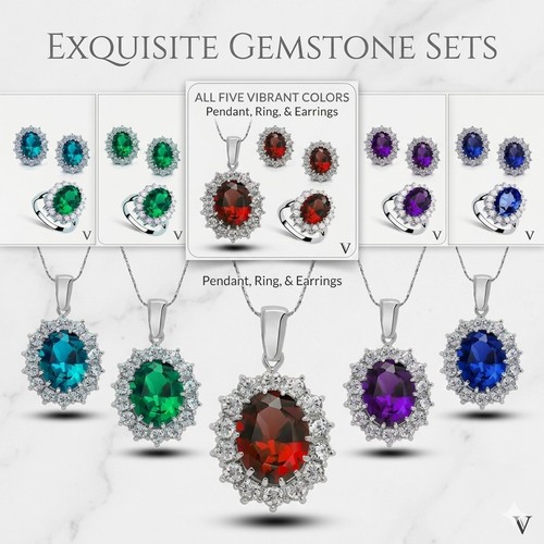 925 sterling silver - 925, zircon
