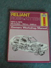 Haynes reliant robin - reliant, kitten