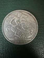 Victoria, Crown, 1896, 0.925