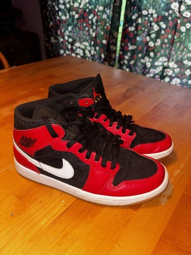 Air jordan red black sneakers - air,