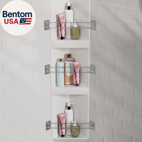 Shower corner storage bar - storage,