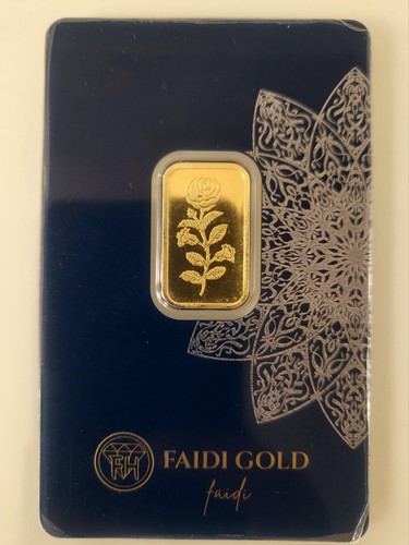 24k gold bullion bar fh - bar,