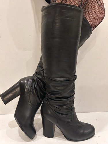 Vintage schuh black - schuh, leather