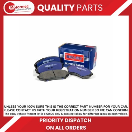 Borg beck front - pads,