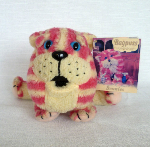 Vintage bagpuss soft toy plush - vintage,