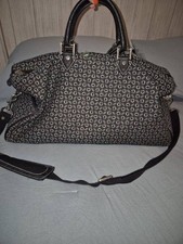 GUESS Gray Black Weekender