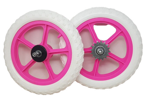Pair front rear pink - pair,