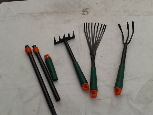 Garden tool set - tool, fan