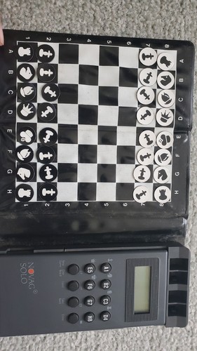 Novag solo electronic chess - solo,