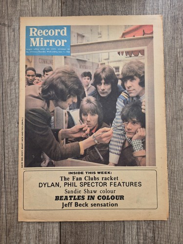 Record mirror newspaper - record,