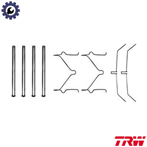 Accessory kit disc brake pad - kit,