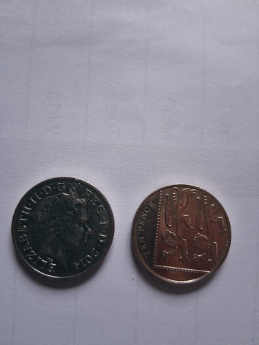 Double headed pence and - headed,