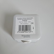 schneider small 65 x 65 x44 IP55 JUNCTION BOX ENCLOSURE 