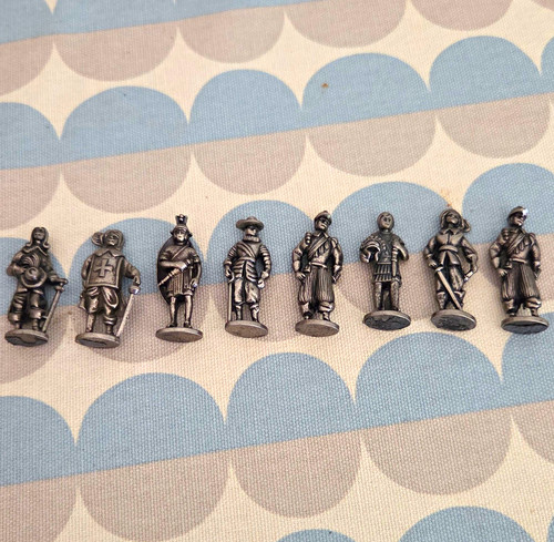 Lot pewter soldier - lot, 8