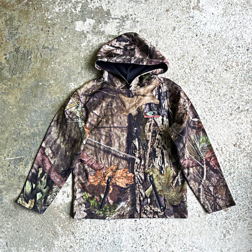 Mossy oak camouflage hooded - mossy,