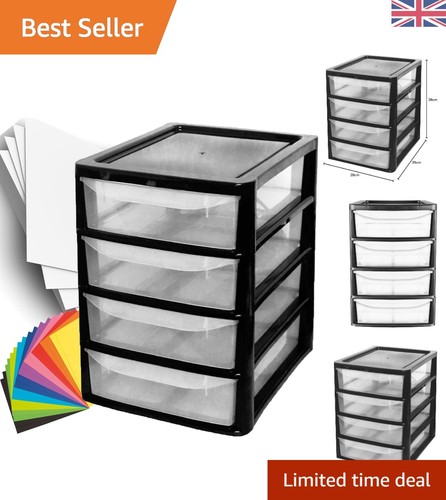 Stylish plastic drawer - a4,