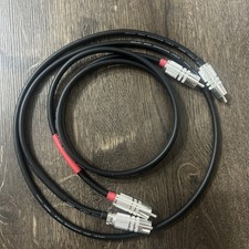 Mogami 2534 Interconnect Hand Made With Silver Plated RCA 1m (Pair 1)