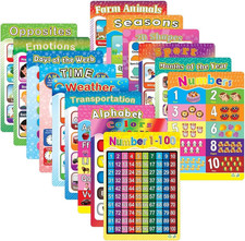 15 Pack Alphabet Poster