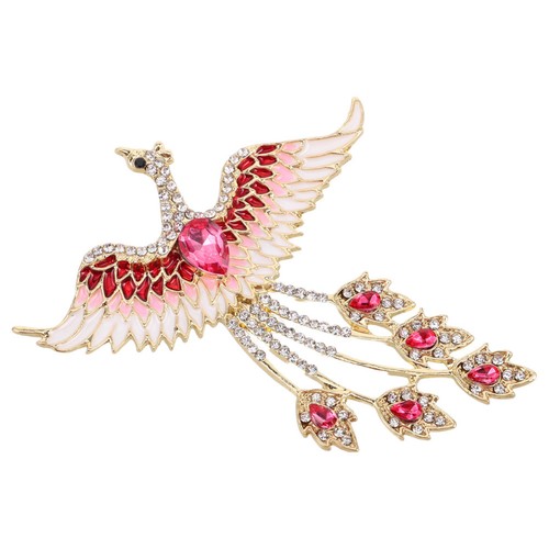 Fashionable pink bird - fashionable,