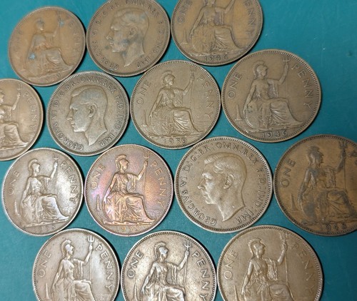 One penny coin george - penny,