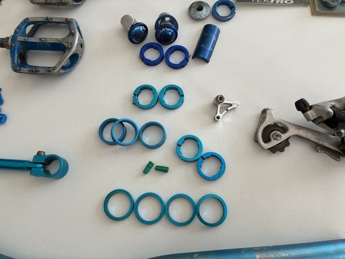 Vintage retro mtb bike parts - mtb,