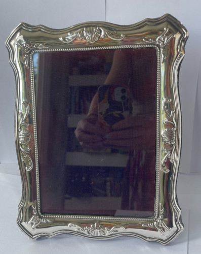 Sterling silver photo frame - silver, by