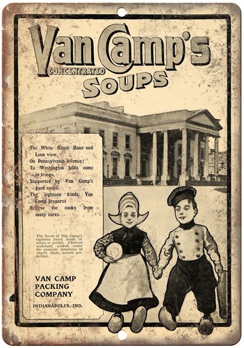 Van camp soups vintage - vintage, ad