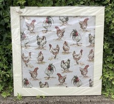 Large padded fabric chicken - padded,