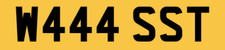WASTE MANAGEMENT RUBBISH DUMP NUMBER PLATE CHERISHED CAR REGISTRATION W444 SST