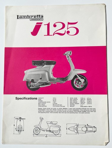 Lambretta original j125 - original,