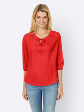 red blouse By Linea Tesini - Size 18 - BNWOT - RRP £33