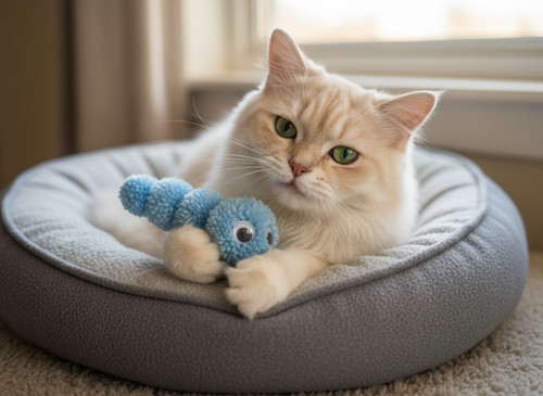 Catnip cat caterpillar - cat, toy