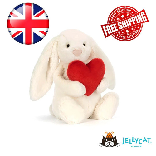 New jellycat bashful - bashful, red