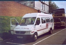Bus photo R959MDV Turners, Gt Barton Mercedes-Benz G & M @ Bury St Edmunds