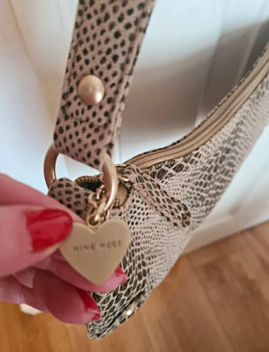 Nine west beige snake - beige,