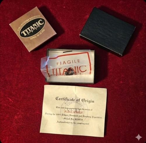 Titanic coal from the rms - coal,