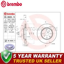 Brembo Front Brake Discs Fits