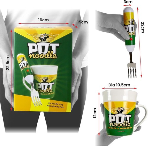 Pot noodle mug gift - noodle,
