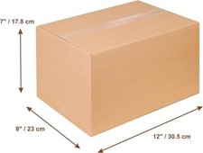 Postal Cardboard Box 12" x 9"