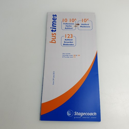 Stagecoach bus times 2013 - bus,