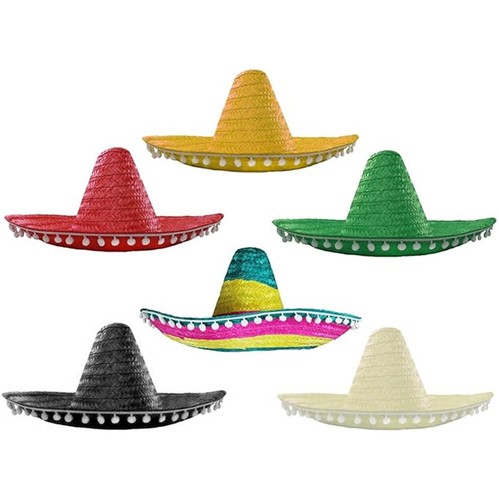 Mexican sombrero pack mixed - sombrero,