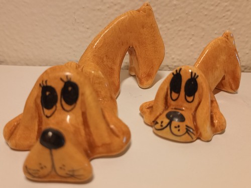 Babbacombe pottery brown dog - brown, &