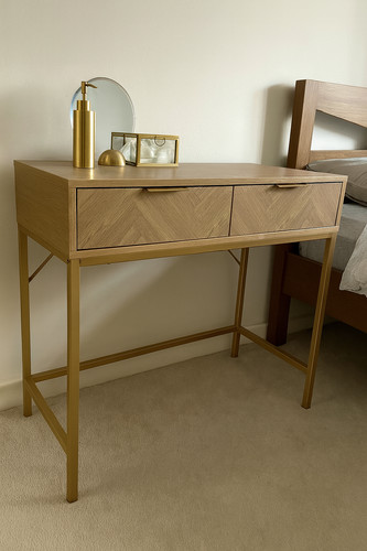 Herringbone dressing table - dressing,