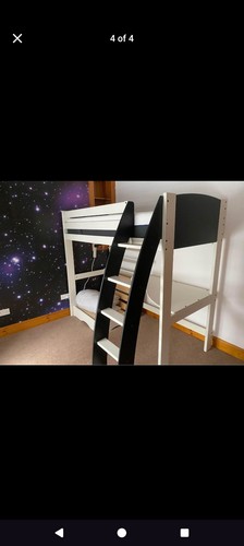 Kids high sleeper bed with - bed,