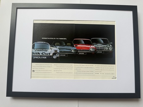 Framed jaguar xjs xj6 v12 - jaguar,