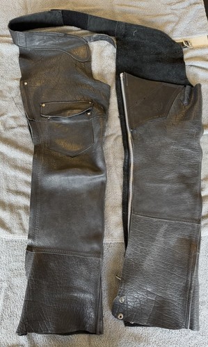 Genuine black leather biker - genuine,