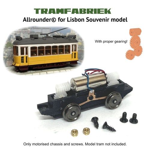 Motorised chassis for lisbon - motorised,