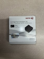 Xerox 108R00928 ColorQube Black Solid Ink 4-Pack for 8570 8580 (Opened)